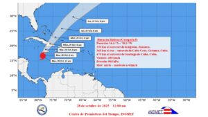Lee más sobre el artículo Aviso de ciclón tropical No. 17