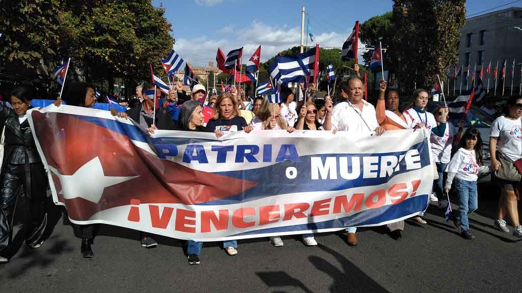 Abrió con marcha en Roma Encuentro de Cubanos Residentes en Europa (+Fotos)