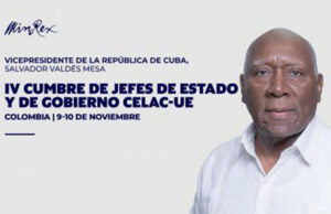 Encabeza Vicepresidente cubano delegación a IV Cumbre CELAC-UE