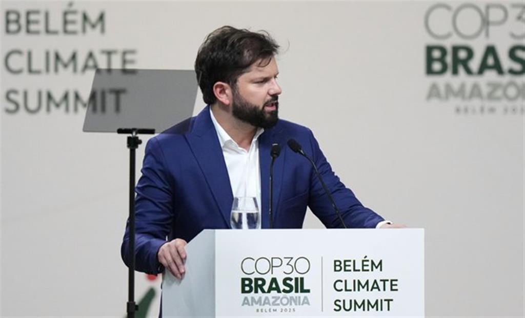 Lee más sobre el artículo Boric criticises Trump at COP30 for denying the climate crisis