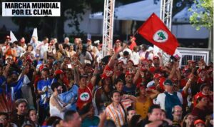 Marcha Mundial por el Clima en amazónica ciudad brasileña de Belém