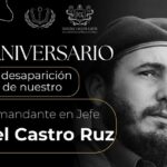 Conmemoran en Cuba aniversario del deceso de Fidel Castro