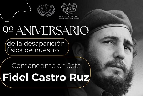 En este momento estás viendo Conmemoran en Cuba aniversario del deceso de Fidel Castro
