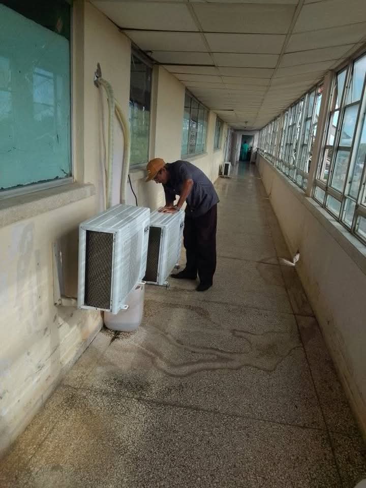 En este momento estás viendo Inician proceso de reparación y mantenimiento en el hospital de Morón