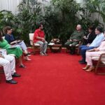 Intercambia Díaz-Canel con representantes del MST de Brasil