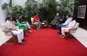 Lee más sobre el artículo Intercambia Díaz-Canel con representantes del MST de Brasil