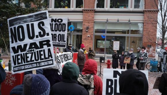 Amplia coalición en Estados Unidos protesta contra amenaza de guerra hacia Venezuela