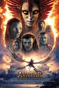 Avatar: Fire and Ash domina la taquilla mundial con 345 millones de dólares recaudados