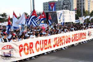 Mensaje de felicitación a los trabajadores cubanos