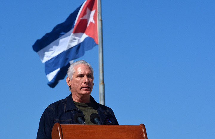 En este momento estás viendo Discurso de Díaz-Canel en acto de condena a agresión de EE. UU.