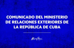 Lee más sobre el artículo Cuba no se opone a ninguna ayuda, sin condicionamiento