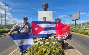 Amigos de Cuba en Nicaragua rinden homenaje a José Martí
