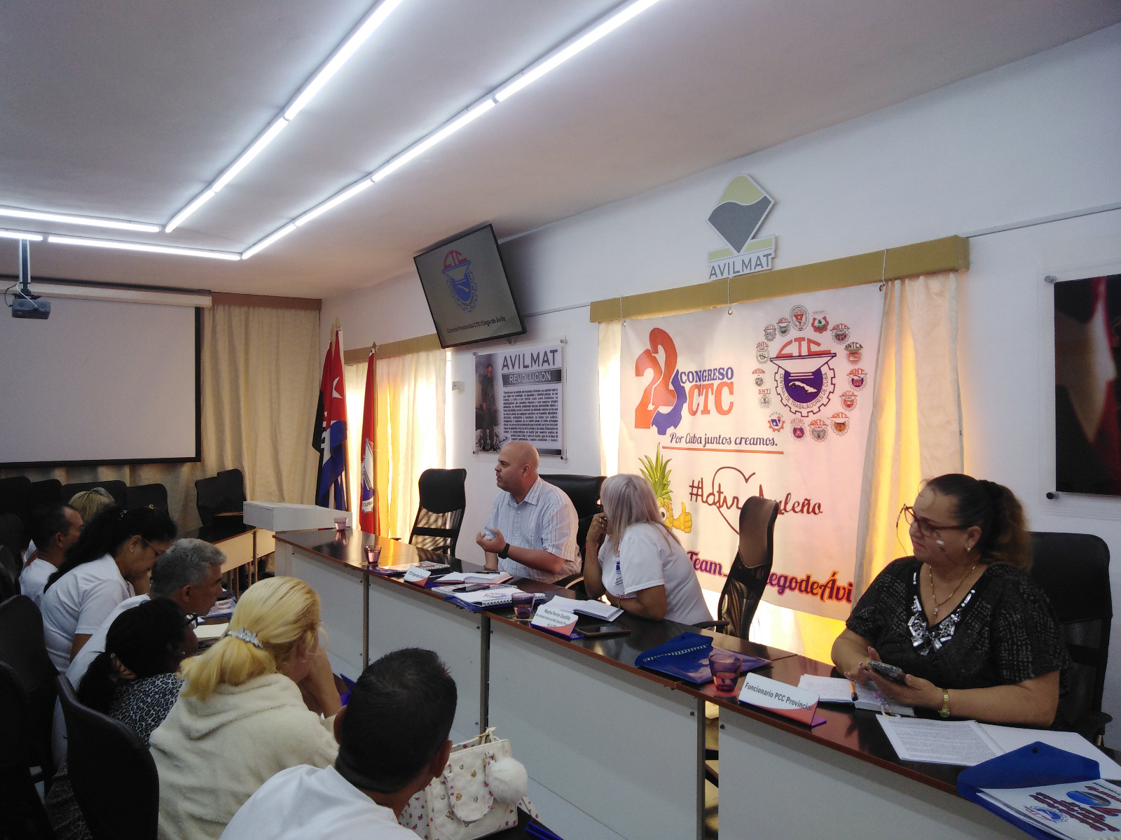 Lee más sobre el artículo Debaten avileños sobre economía y funcionamiento sindical