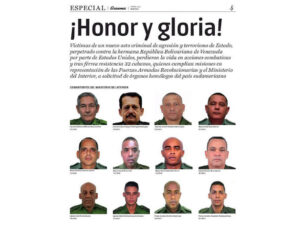 Cuba honra a 32 combatientes caídos en agresión contra Venezuela