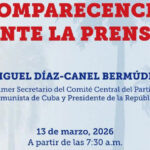 Presidente Díaz-Canel comparecerá ante los medios este viernes