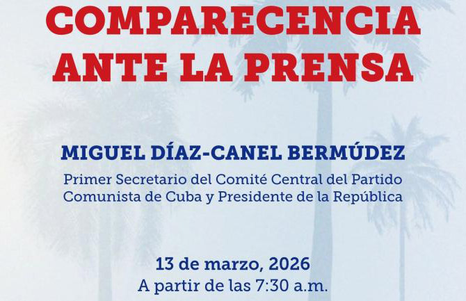 Presidente Díaz-Canel comparecerá ante los medios este viernes