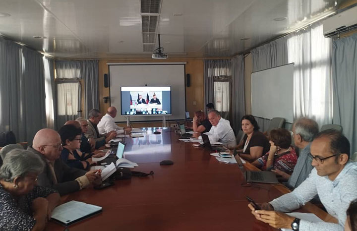 En este momento estás viendo Sesionó Grupo de Trabajo para la colaboración científica Cuba-Rusia