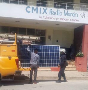 Lee más sobre el artículo Benefician con paneles solares a la Cadena Provincial de Radio