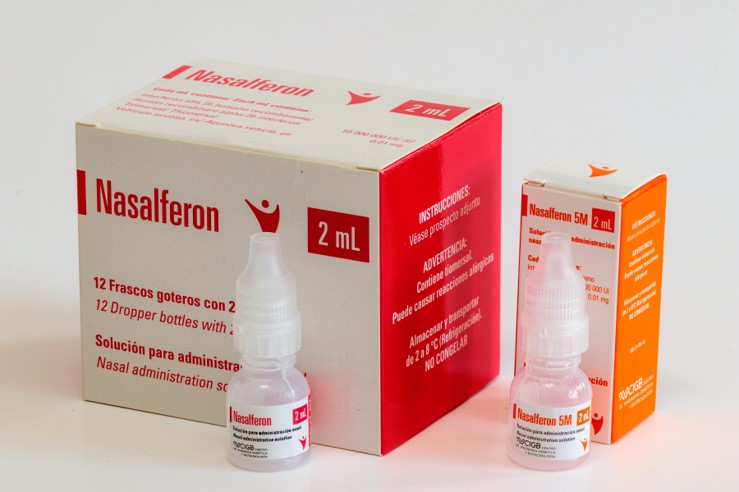 Lee más sobre el artículo Nasalferon medicamento cubano con elevada eficacia y seguridad