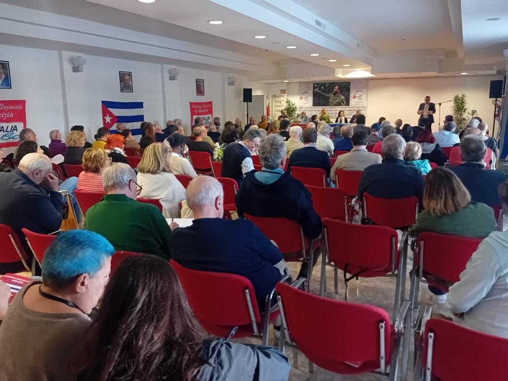 Lee más sobre el artículo Destacan en congreso Anaic apoyo a Cuba desde círculos de toda Italia