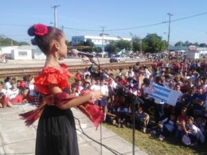 Homenaje a Fidel en Ciro Redondo