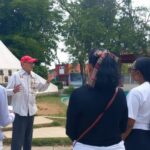 Intercambian combatientes de Girón con el pueblo moronense