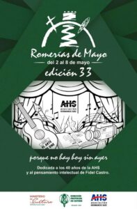 Romerías de Mayo 2026: dedicadas a Fidel y a los 40 años de la AHS