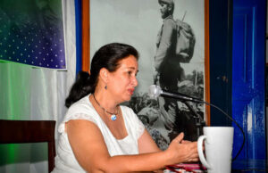 Lee más sobre el artículo Katiuska Blanco: Fidel es un árbol que crece diariamente