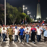 Encabeza Díaz-Canel movilización popular por los trabajadores (+Fotos)