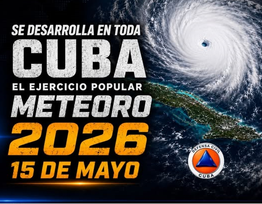 En este momento estás viendo Realizan Ejercicio Meteoro 2026 en Ciego de Ávila