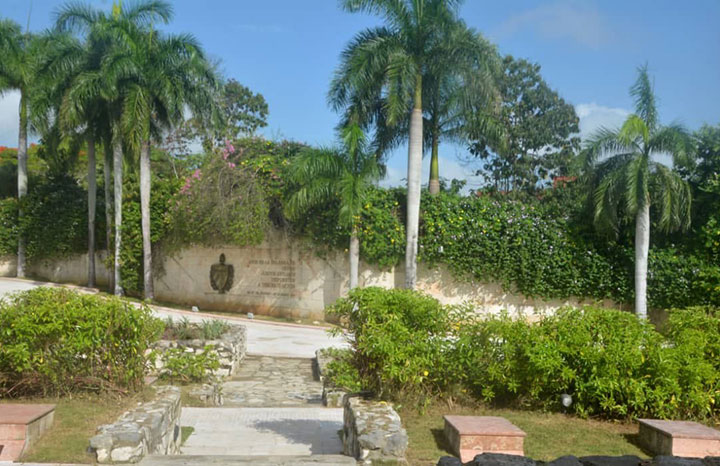 El jardín a cielo abierto donde Ramiro descansará junto al Che
