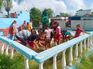 Activan Fuerzas de Acción Pioneril en escuela primaria de Morón