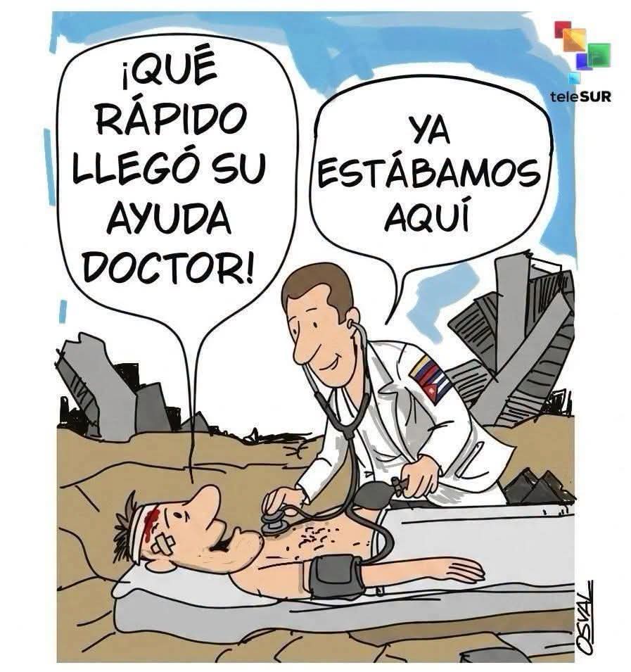 Lee más sobre el artículo Solidaridad cubana en Venezuela: el valor de estar cuando todo se derrumba