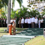 Preside Díaz Canel ceremonia de inhumación del Comandante Ramiro Valdés