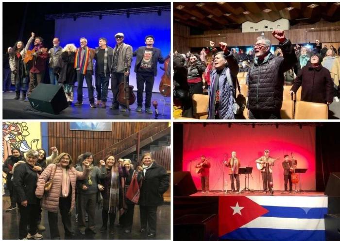 Lee más sobre el artículo Músicos chilenos participan en Maratón de amor por Cuba