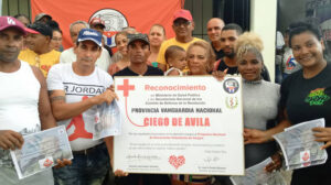 Gerardo Hernández Nordelo felicita a donantes voluntarios de sangre en Ciego de Ávila