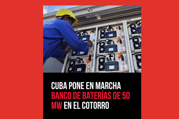 Lee más sobre el artículo Primer sistema de baterías BESS estabiliza ya el SEN