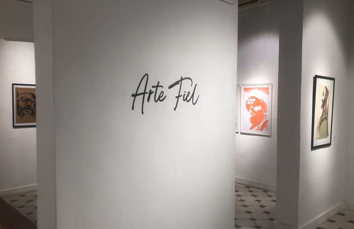 Exposición Arte Fiel incluye visiones artísticas sobre Fidel Castro