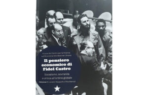 En italiano libro sobre el pensamiento económico de Fidel