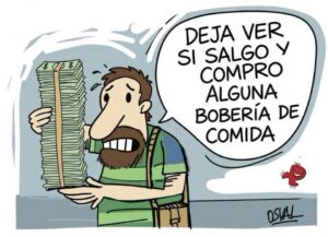 El salario que no alcanza