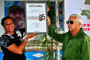 Celebran aniversario 55 del Sindicato Nacional de Trabajadores de la Defensa