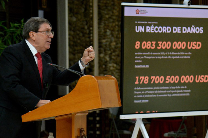 Denuncia Cuba presiones de EE.UU. ante votaciones contra el bloqueo