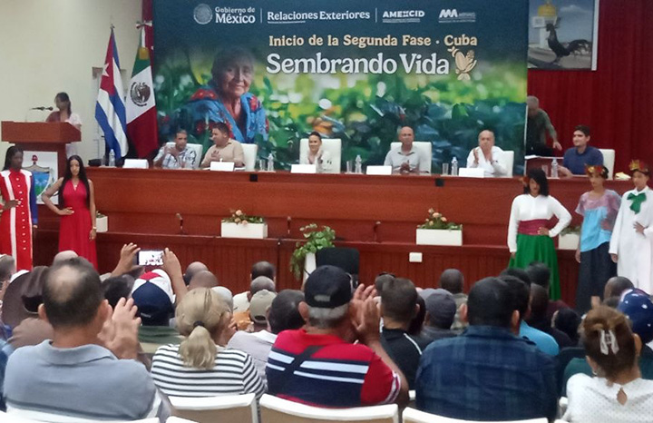 En este momento estás viendo Llegará ayuda mexicana de Sembrando vida a Ciego de Ávila
