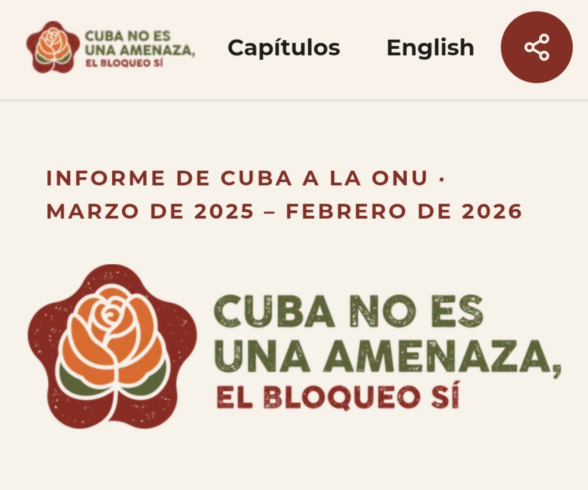 Anuncian nueva plataforma digital que permite visualizar el costo del bloqueo de EE.UU. contra Cuba